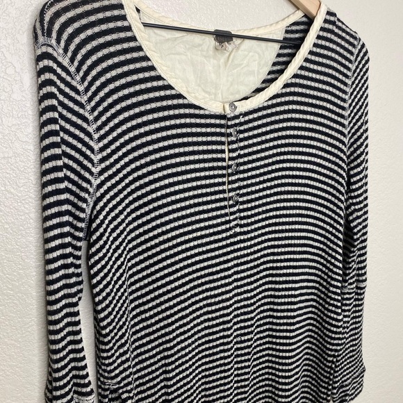 Free People Gwen Striped Henley | Small - Picture 5 of 7